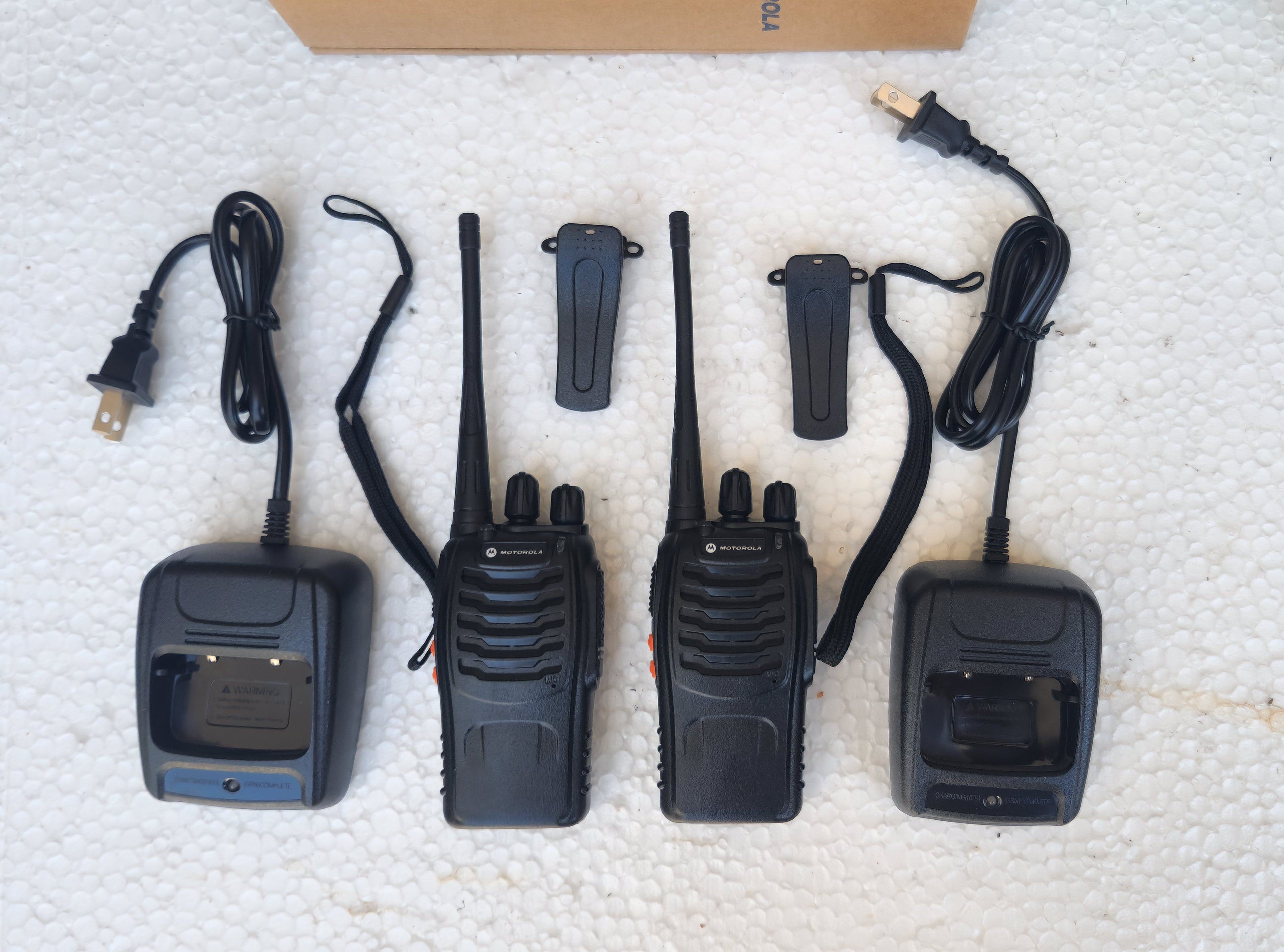 Motorola MT-918 Walkie Talkie Wireless | Motorola Two Way Radio (Pair) Walkie Talkie