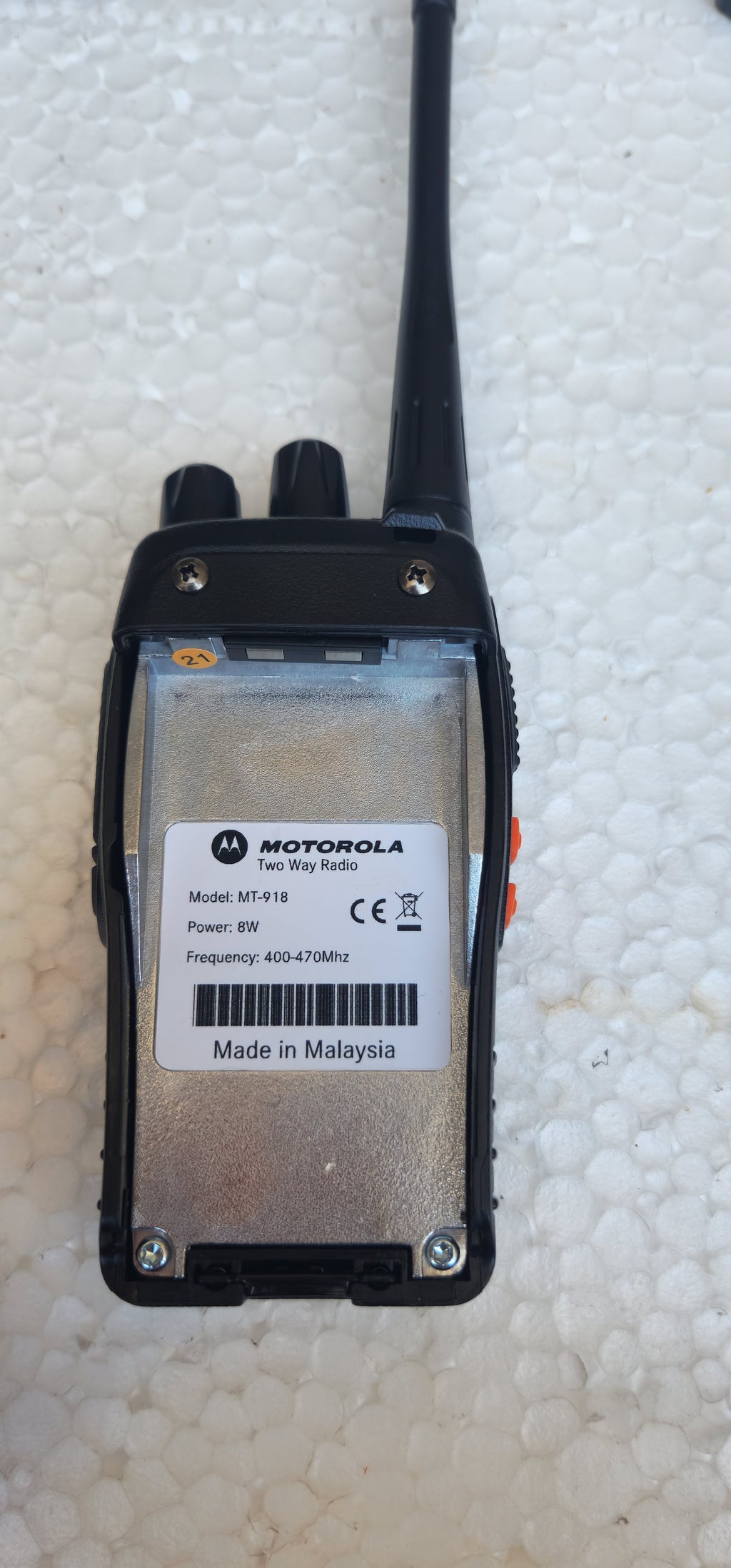 Motorola MT-918 Walkie Talkie Wireless | Motorola Two Way Radio (Pair) Walkie Talkie