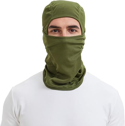 Full Face Cover Mask Cycling Motorcycle Summer Breathable UV Protector Hiking Riding