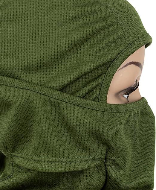 Full Face Cover Mask Cycling Motorcycle Summer Breathable UV Protector Hiking Riding