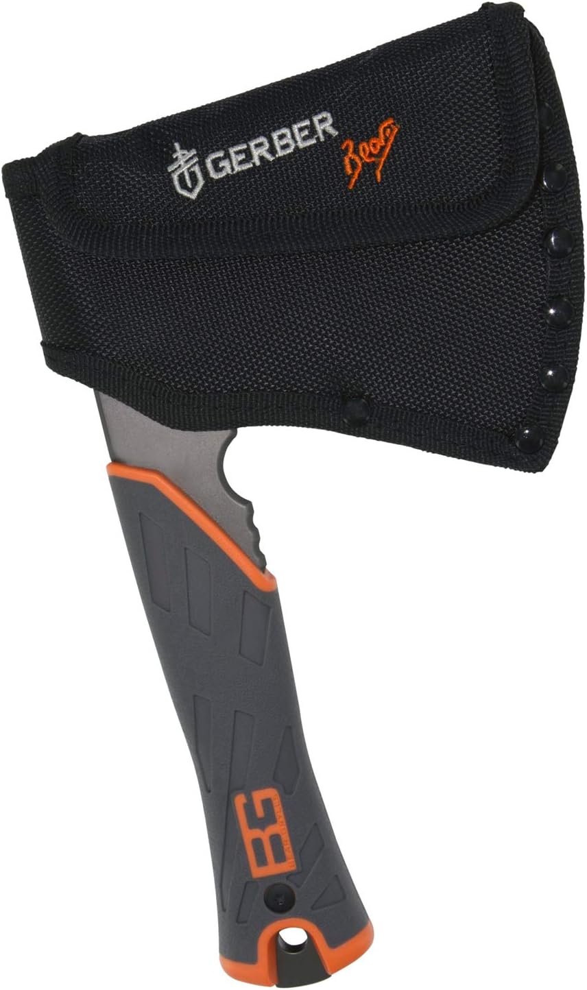 Gerber Bear Grylls Camping & Outdoor Axe with Nylon Sheath Hunting Camping Axe Military Survival