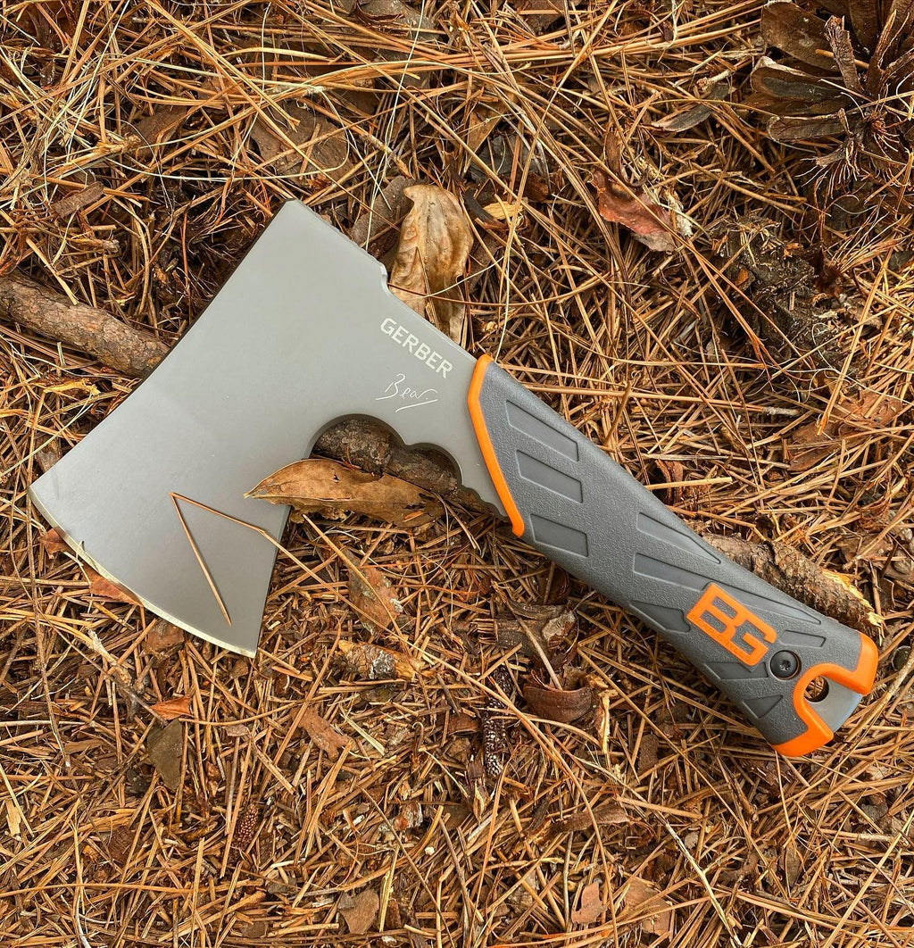 Gerber Bear Grylls Camping & Outdoor Axe with Nylon Sheath Hunting Camping Axe Military Survival