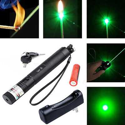 Green Laser Pointer 8 in 1  Four Caps Different Pattern Light Rechargeable Laser For Teaching astronomy Pets training Classroom and Business Presentations