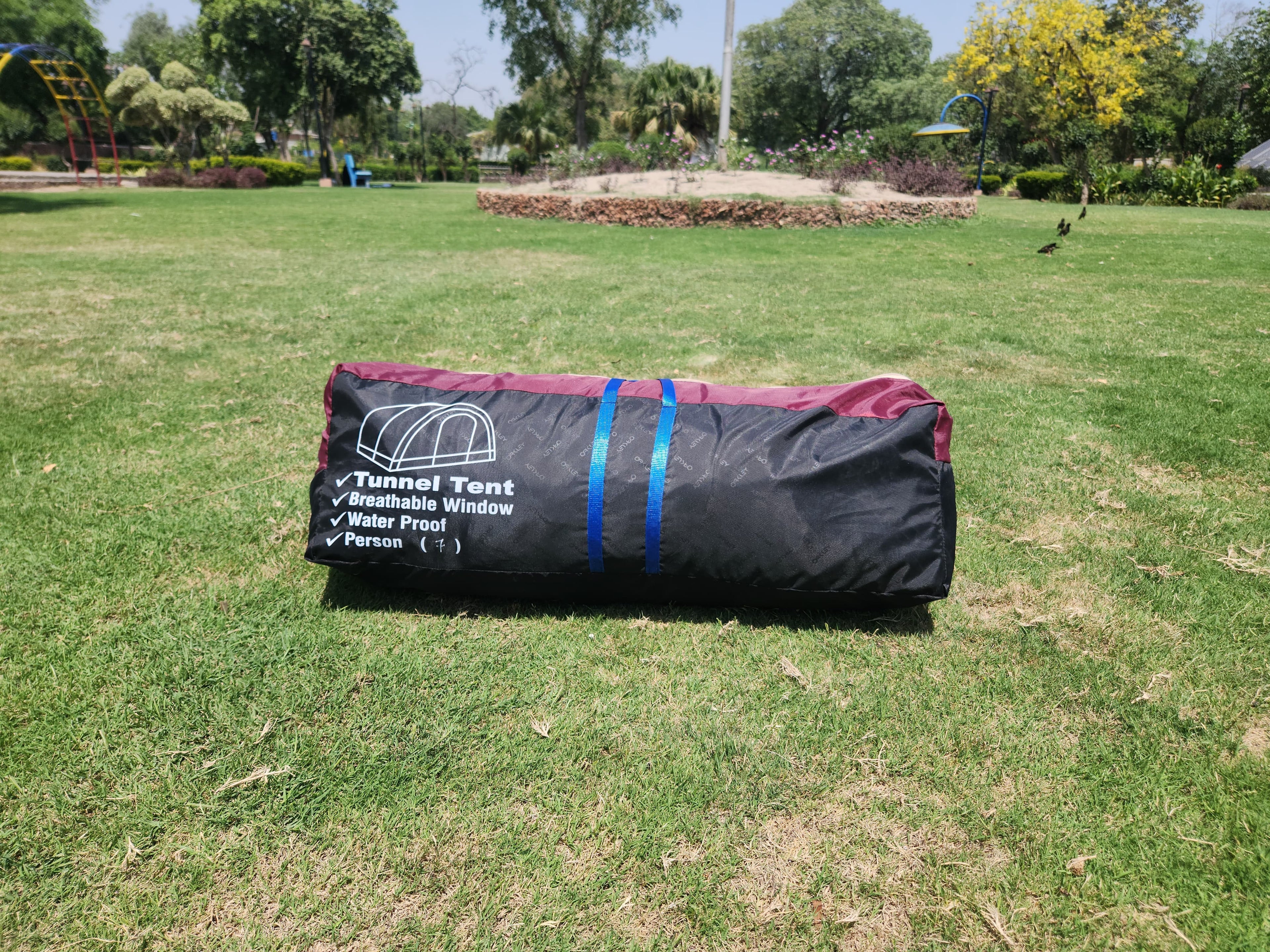 10 Person Double Layer Outdoor Camping Tent Full Waterproof - Travelling Hiking - Multicolor 10 Feet x 8 Feet
